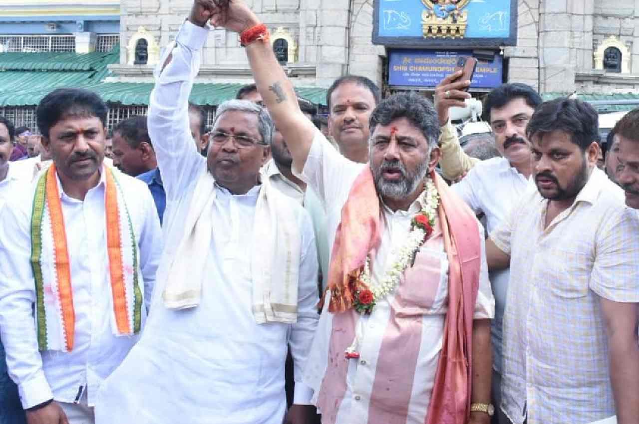 Karnataka CM Tussle: कर्नाटक के मुख्यमंत्री चेहरे पर सस्पेंस बरकरार! डीके शिवकुमार आज जाएंगे दिल्ली