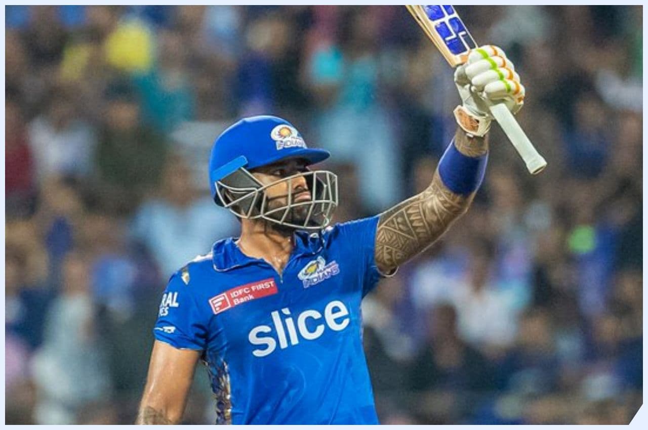 IPL 2023: 11 चौके 6 छक्के, वानखेड़े में आई सूर्या की सुनामी, ठोका सीजन का चौथा शतक