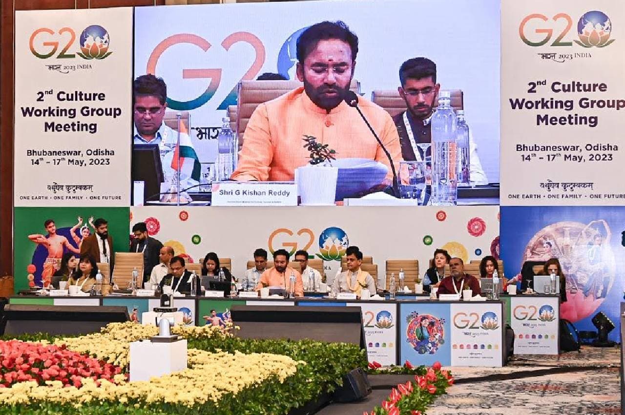 G20: भुवनेश्वर में हुई दूसरी संस्कृति कार्य समूह की बैठक, मोदी के मंत्री बोले-वैश्विक नीति निर्माण में संस्कृति की भूमिका महत्वपूर्ण