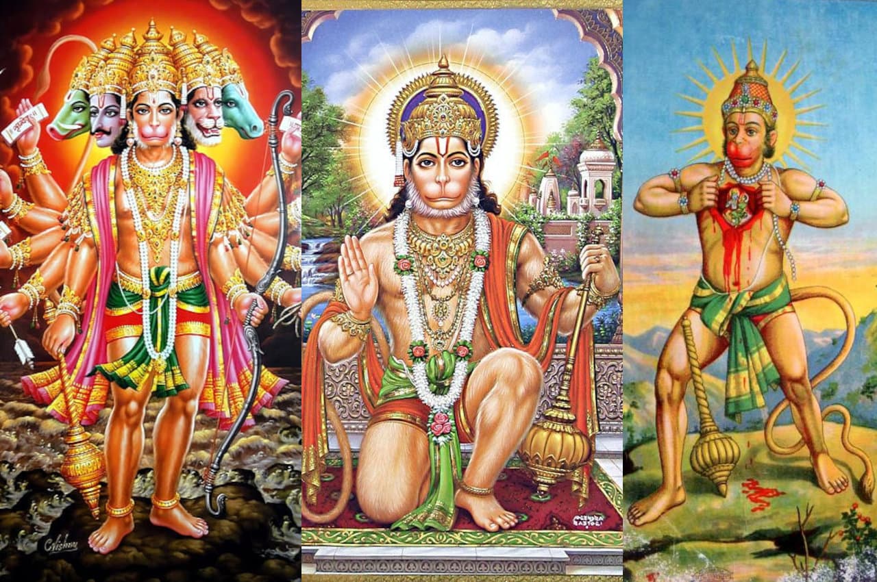 हनुमानजी के इन 7 स्वरूपों की पूजा करने से मिलता है मनचाहा वर, भय-चिंता और संकटों से मिलती है मुक्ति