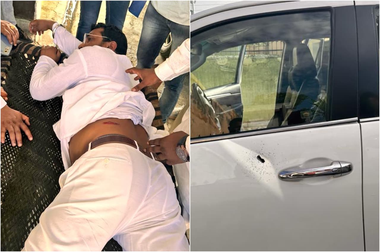 Attack On Chandrashekhar: भीम आर्मी चीफ चंद्रशेखर पर जानलेवा हमला, कार को छेदते हुए पेट को छूकर निकली गोली