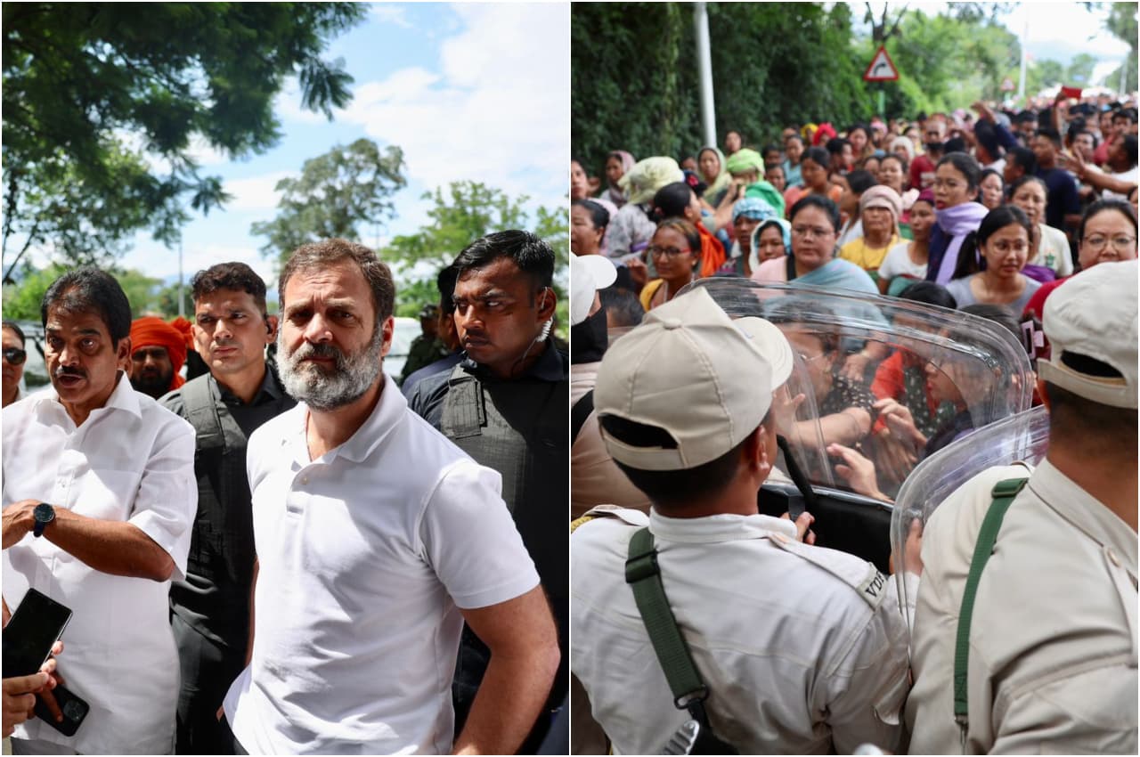 'दुर्भाग्यपूर्ण कि सरकार मुझे रोक रही...', मणिपुर में रोके जाने पर राहुल गांधी ने केंद्र पर किया हमला, मोइरांग दौरा रद्द