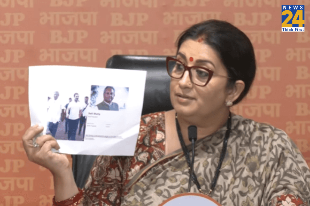 'देश विरोधियों से मिले राहुल....', स्मृति ईरानी ने कांग्रेस नेता के अमेरिका दौरे पर साधा निशाना