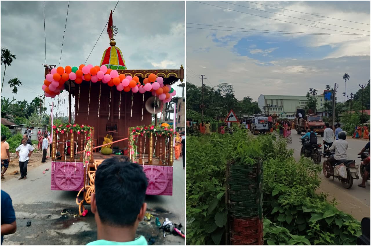 Tripura Electrocution: त्रिपुरा में हाइटेंशन की चपेट में आया रथ, दो बच्चों समेत छह की मौत, 15 घायल