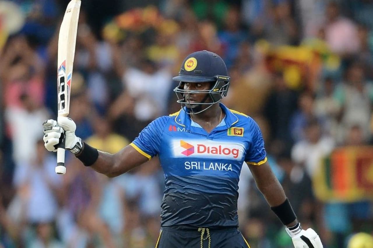 World Cup Qualifier Angelo Mathews