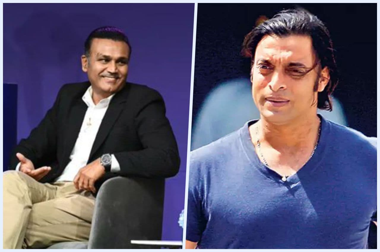 World Cup 2023: शोएब अख्तर से भिड़ने को तैयार हैं वीरेंद्र सहवाग, IND vs PAK मैच से पहले दिया बड़ा बयान