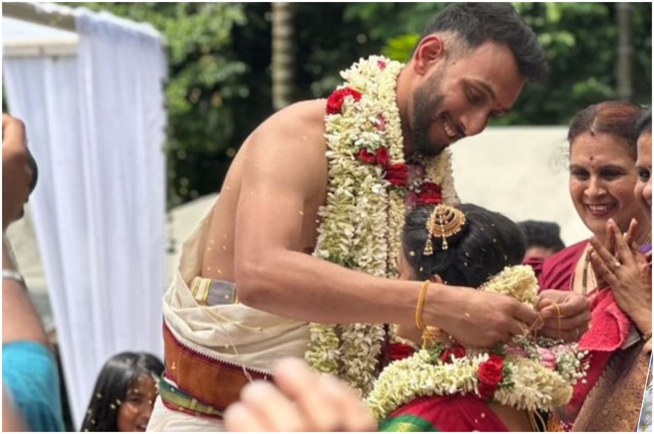ऋतुराज गायकवाड़ के बाद इस भारतीय क्रिकेटर ने रचाई शादी, देखिए फोटोज