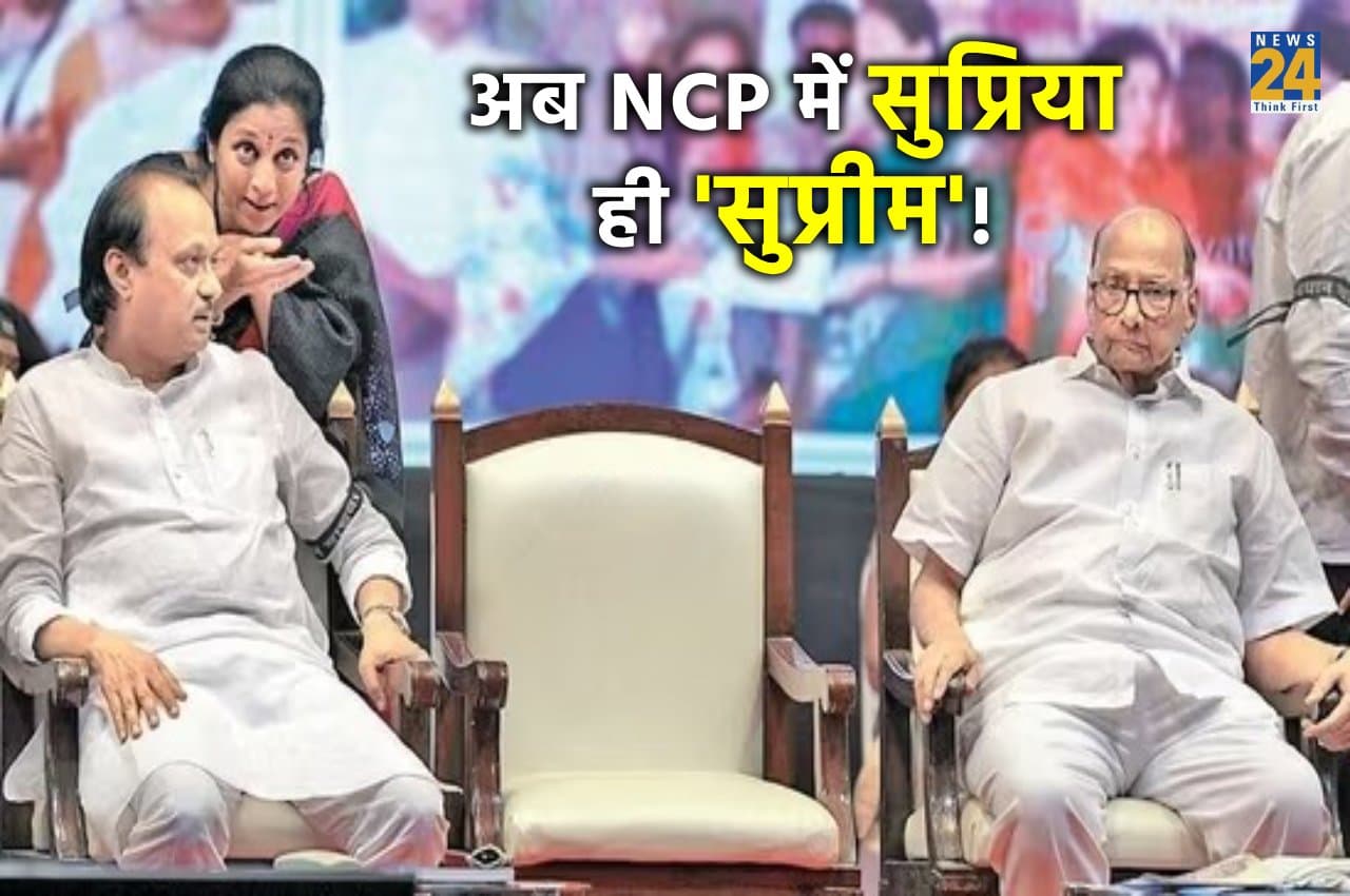 Maharashtra Politics: 'दिल में महाराष्ट्र...आंखों में राष्ट्र', अजित पवार ने सुप्रिया-प्रफुल्ल को इस अंदाज में दी बधाई