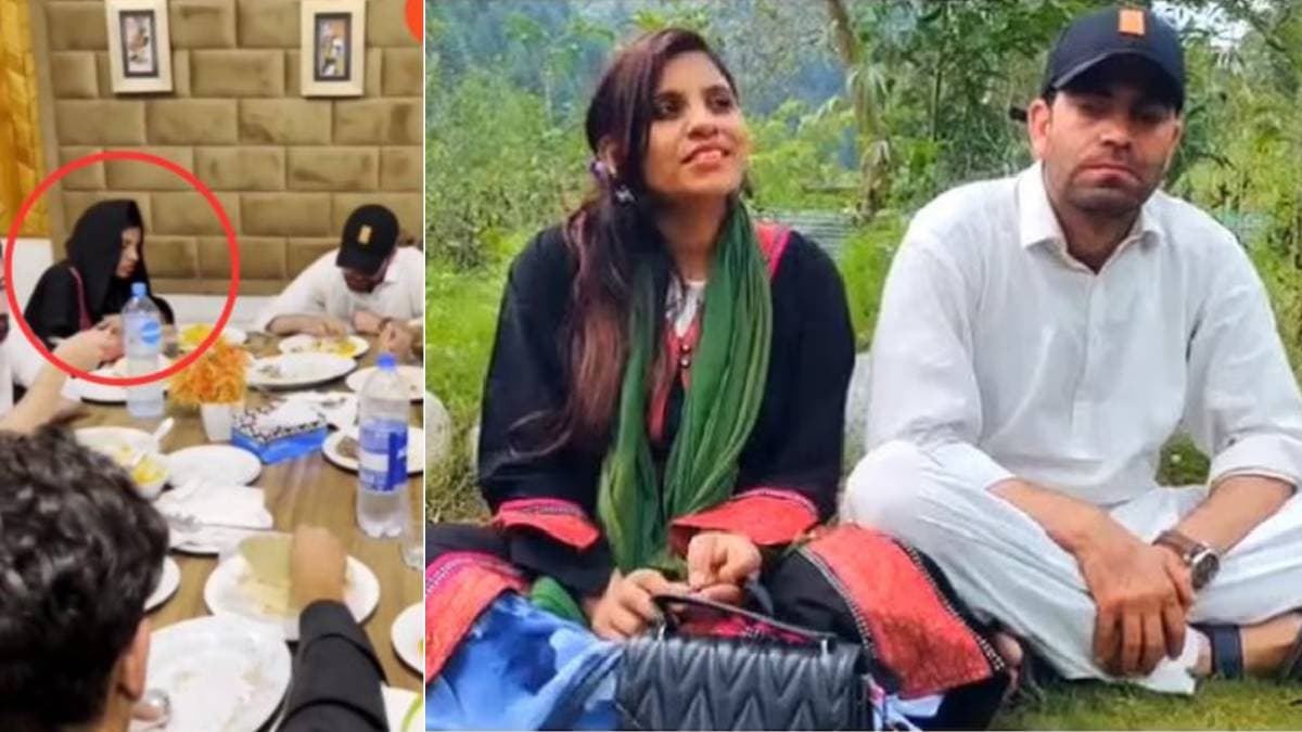 पारंपरिक इस्लामिक पहनावे में नजर आई यूपी की अंजू, देखें पाकिस्तानी प्रेमी नसरुल्लाह के साथ दावत का वीडियो