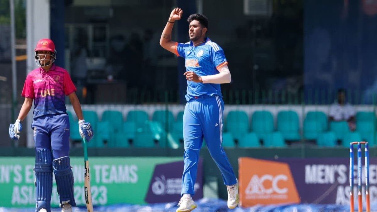 EMERGING ASIA CUP 2023: हर्षित राणा का कहर, घातक गेंदों के आगे यूएई का निकला दम, देखें वीडियो