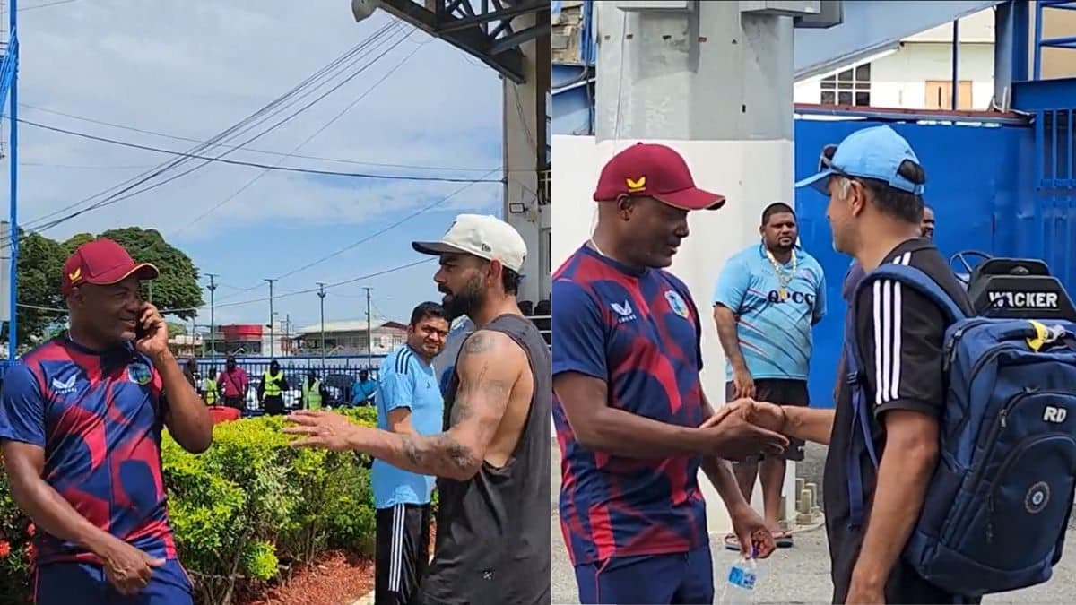IND vs WI: दूसरे टेस्ट मैच से पहले त्रिनिदाद में ब्रायन लारा से मिले भारतीय टीम के खिलाड़ी, देखें वीडियो