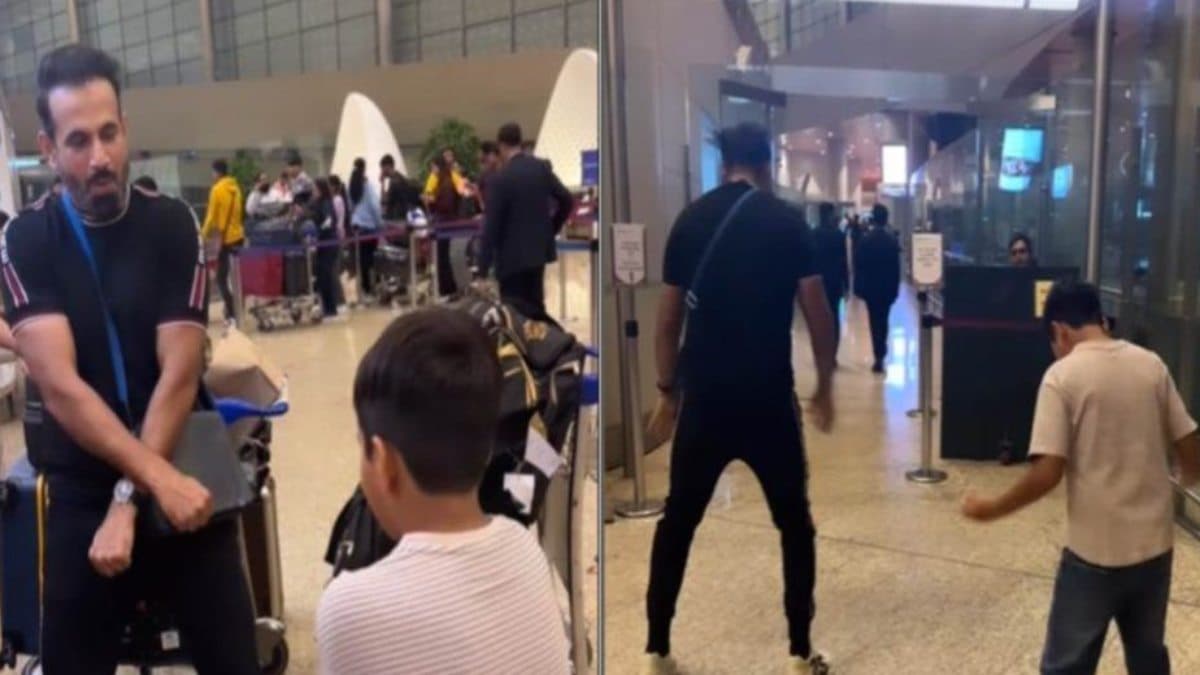 Irfan Pathan Dance Video: एयरपोर्ट पर इरफान पठान का धांसू डांस, देखकर आप भी हो जाएंगे फैन