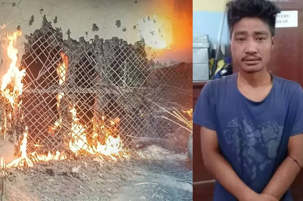 मणिपुर वीडियो: महिलाओं की भीड़ ने मुख्य आरोपी के घर में लगाई आग, सीएम ने दिया ये बयान