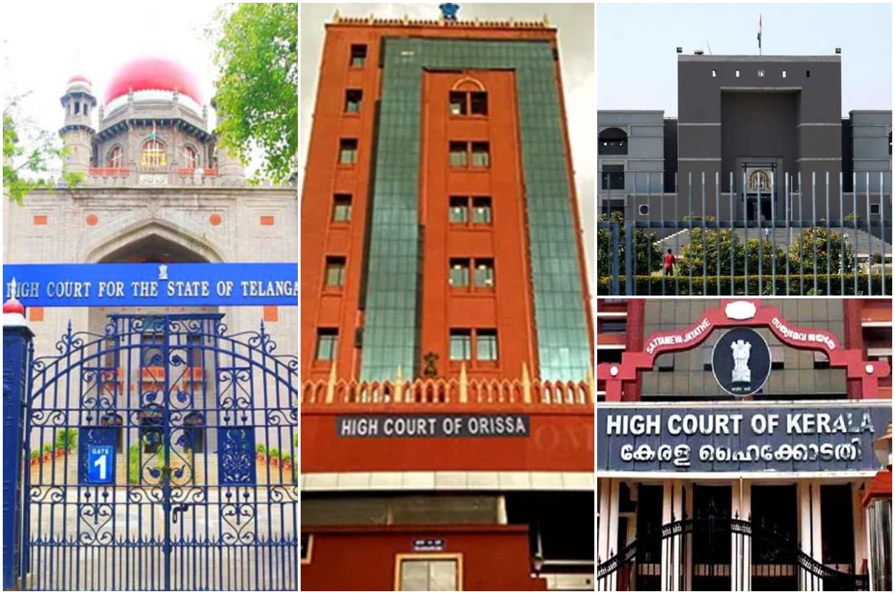 चार राज्यों को मिले नए चीफ जस्टिस: गुजरात-केरल और तेलंगाना-ओडिशा हाई कोर्ट में हुई नियुक्ति