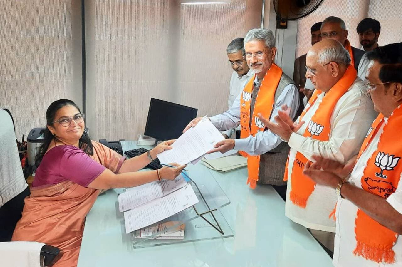 S Jaishankar files nomination, Election Commission, S JAishankar, Derek O'Brien, Rajya Sabha Election, Nomination for Rajya Sabha, Rajya Sabha Seats S Jaishankar files nomination, Election Commission, S JAishankar, Derek O'Brien, Rajya Sabha Election, Nomination for Rajya Sabha, Rajya Sabha Seats