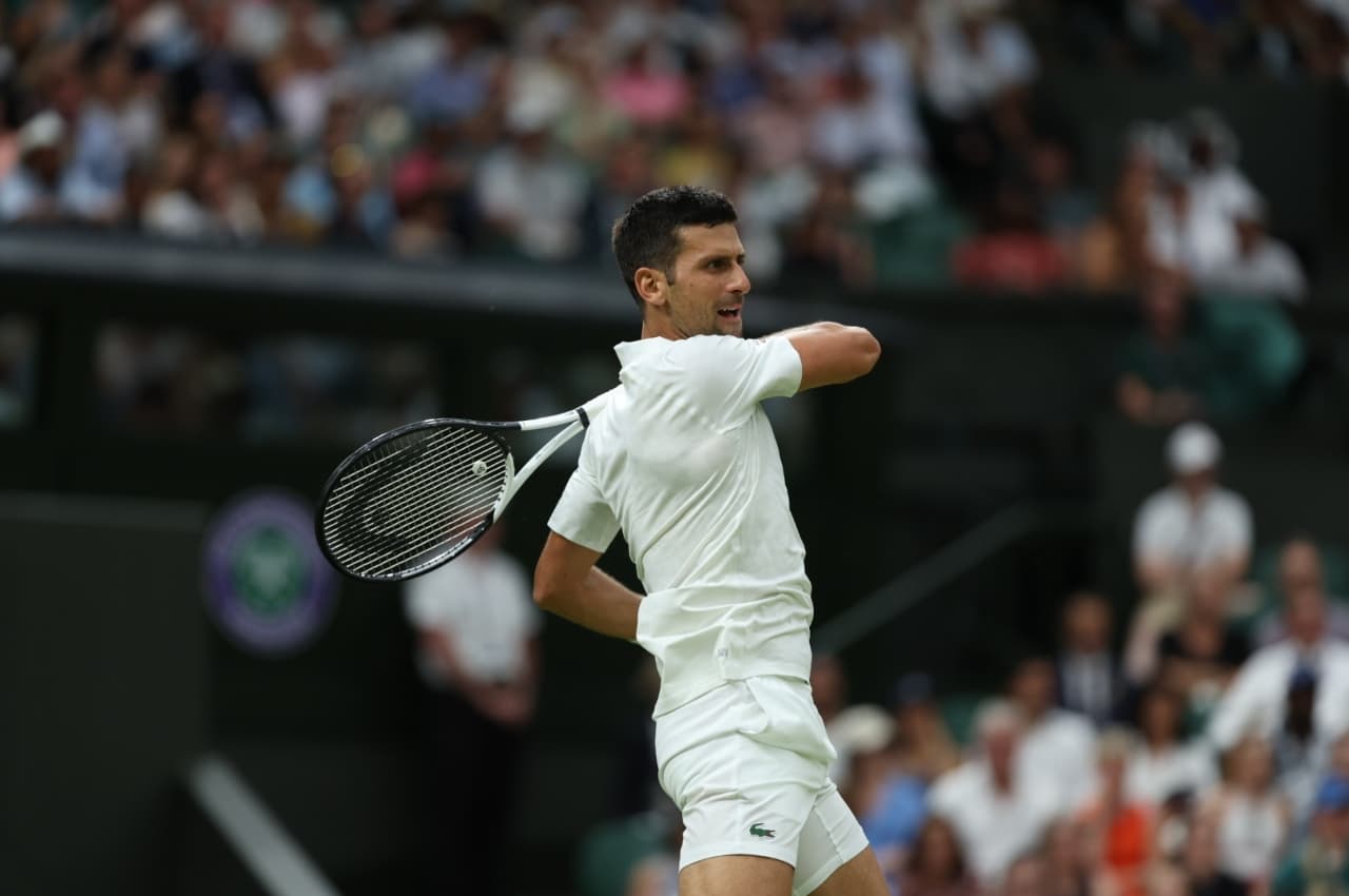 Wimbledon 2023: अंतिम-16 में नोवाक जोकोविच की एंट्री, स्टेन वावरिंका को एकतरफा मुकाबले में हराया