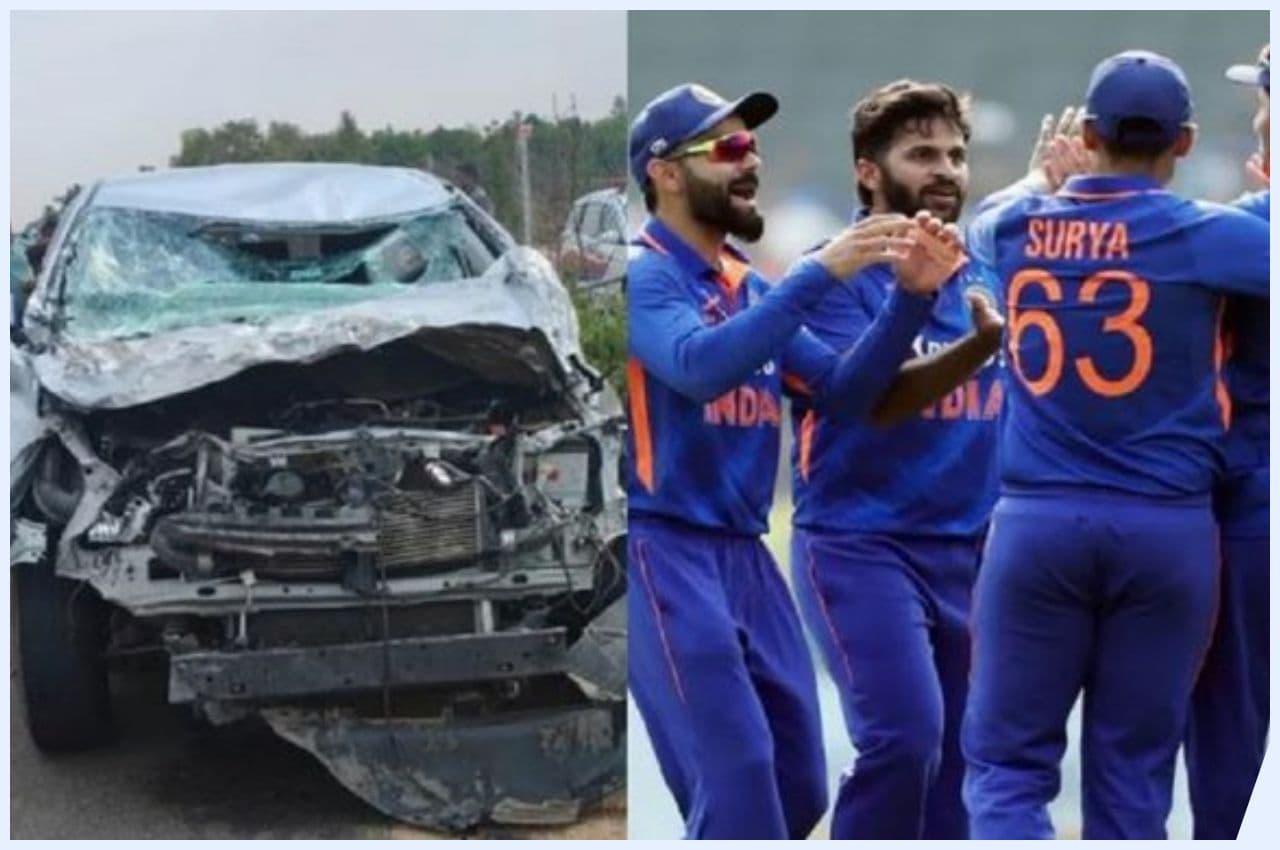 पंत के बाद टीम इंडिया का एक और क्रिकेटर भीषण सड़क हादसे का शिकार, कार के उड़े परखच्चे