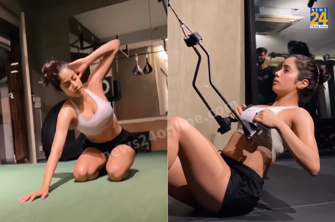 Janhvi Kapoor Workout Video