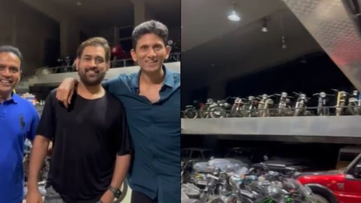 Watch: 'गैराज है या शोरूम' MS Dhoni के बाइक कलेक्शन का पहला वीडियो आया सामने, फैंस हुए हैरान