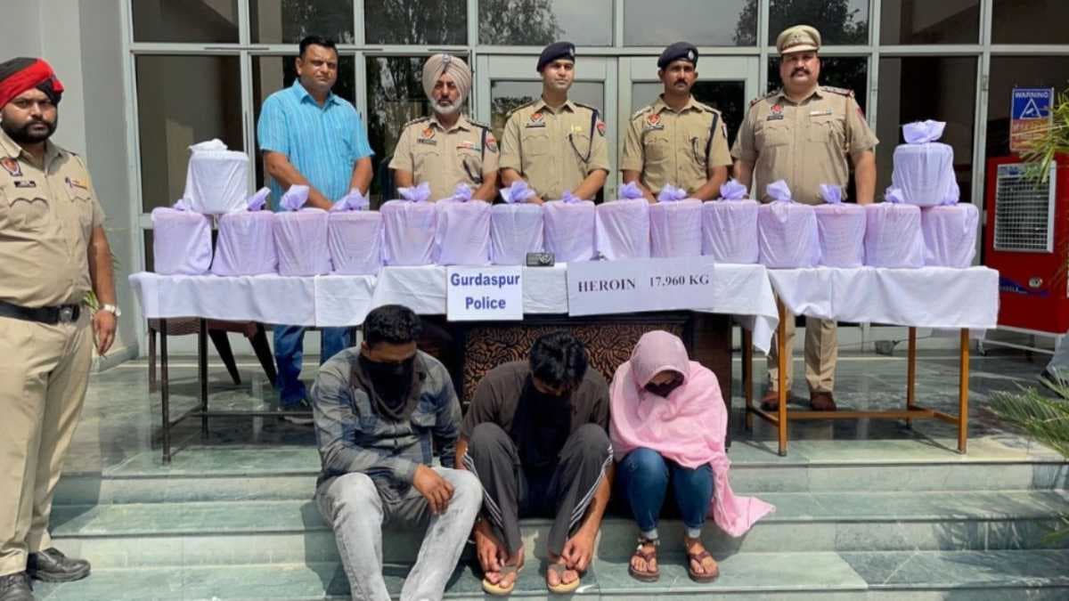 18 KG हेरोइन बरामद कर चुकी पंजाब पुलिस ने जम्मू-कश्मीर के उरी से धरे 5 और तस्कर; मिला ये सब