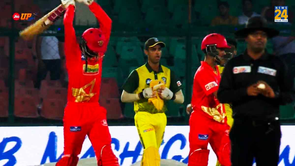 UP T20 League: नोएडा सुपर किंग्स ने जीत के साथ की शुरुआत, कानपुर सुपर स्टार्स को 16 रनों से दी मात