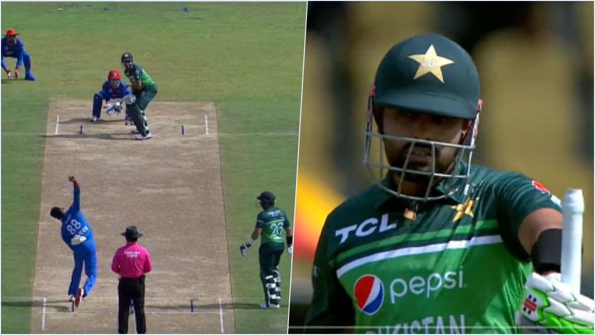 AFG vs PAK: Babar Azam नहीं झेल पाए मुजीब की स्पिन गेंद, रह गए चारों खाने चित, देखें VIDEO