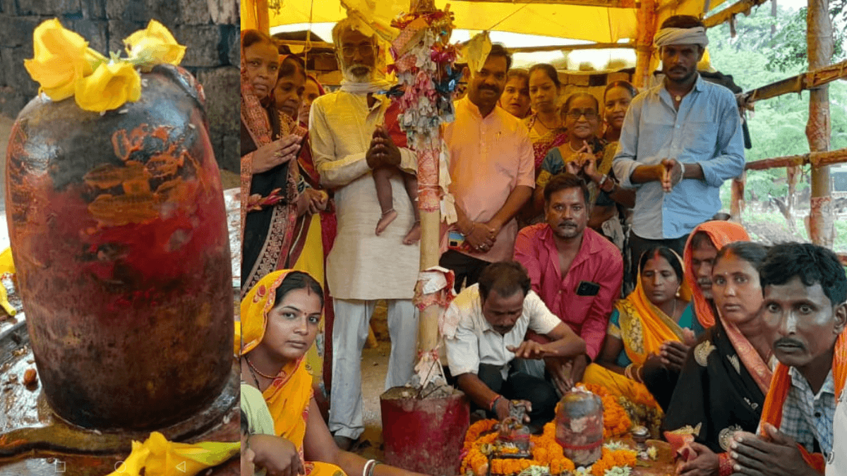 यहां शिवलिंग में दिखी महादेव की आंखें, खबर फैली तो उमड़ पड़े कई गांवों के लोग