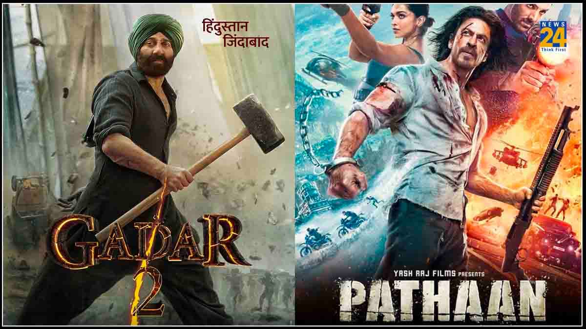 Pathaan से बस चंद कदम दूर 'सनी देओल', शाहरुख की फिल्म का ये रिकॉर्ड भी तोड़ेगी Gadar 2