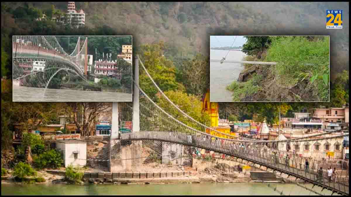 देवभूमि में बड़े खतरे की आशंका! ऋषिकेश में राम झूला का तार टूटा, अधिकारियों ने बंद कराई आवाजाही