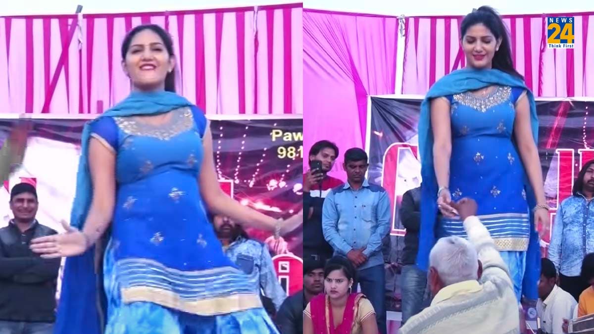 Sapna Choudhary के डांस ने एक बार फिर बचाया धमाल, वायरल हो रहा ये वीडियो