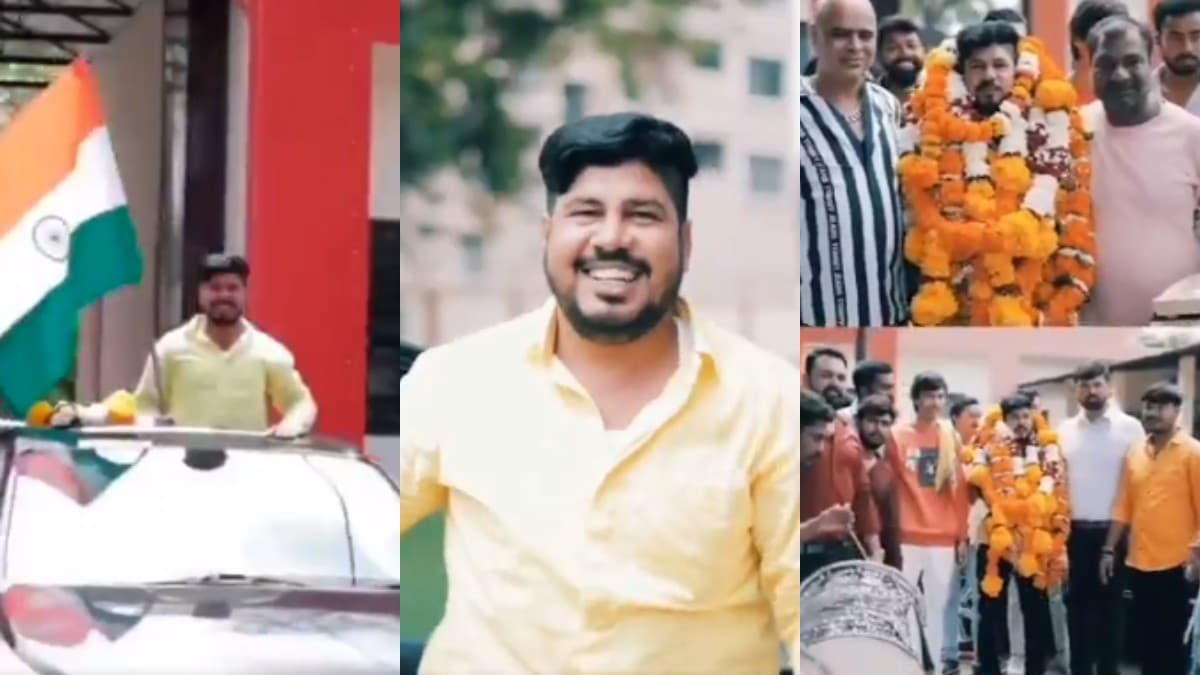 Watch Video: रिहा होते ही बंदी बनाने लगा रील, बाद में हुआ फील... वीडियो वायरल होते ही दोबारा भेजा जेल