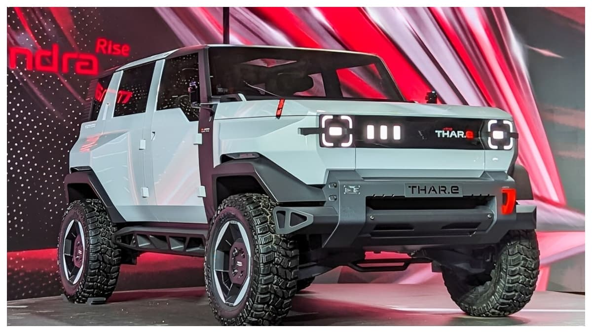 Mahindra Thar.e से उठा पर्दा, अब है सवाल, कब होगी यह धाकड़ कार लॉन्च?