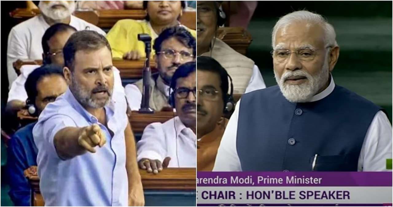 संसद में पीएम मोदी का राहुल को जवाब, कहा- 'लंका हनुमान ने नहीं, रावण के घमंड ने जलाई'
