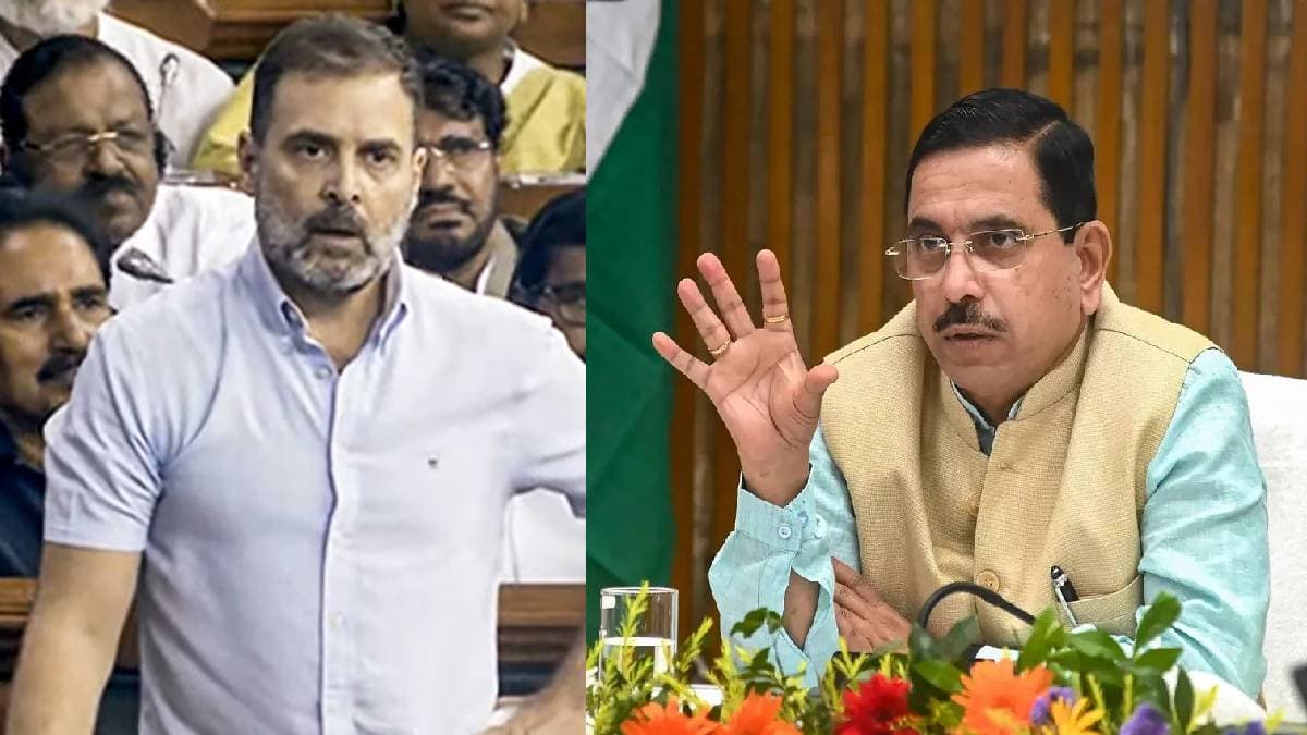 'राहुल गांधी ने अपना मानसिक संतुलन खो दिया है', जानें क्यों ऐसा बोले प्रह्लाद जोशी