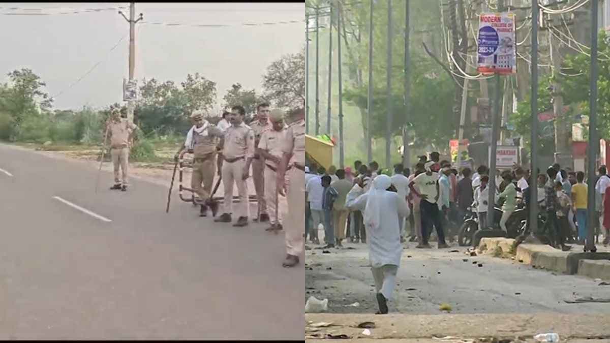 Rajasthan: नूंह-सोहना में तनाव के बाद भरतपुर में इंटरनेट बंद, हरियाणा बाॅर्डर पर पुलिस ने निकाला मार्च