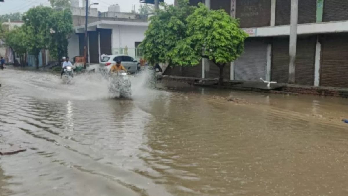 राजस्थान में भारी बारिश के बीच सामने आया बड़ा अपेडट, 4 जिलों के लिए IMD की चेतावनी