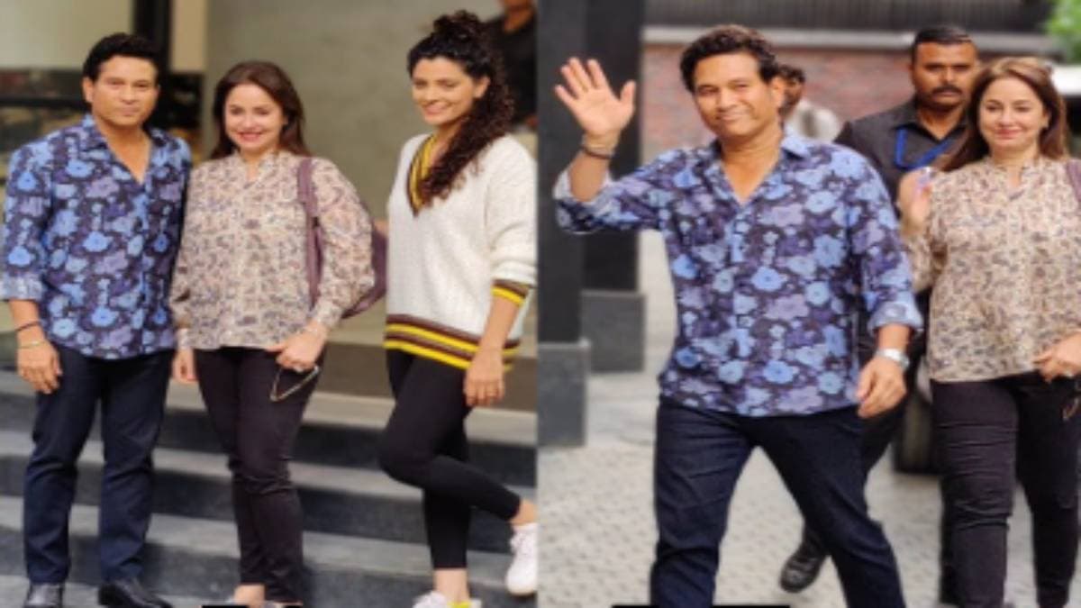 गदर 2, OMG2 नहीं, ये फिल्म देखने पत्नी संग गए मास्टर ब्लास्टर सचिन तेंदुलकर, लीड एक्ट्रेस भी रही साथ