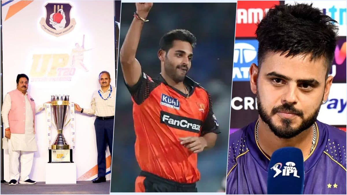 UP T20 League 2023: IPL की तरह यूपी में 30 अगस्त से शुरू हो रही टी20 लीग, B Kumar समेत ये स्टार बिखरेंगे जलवा, देखें टीमों की लिस्ट