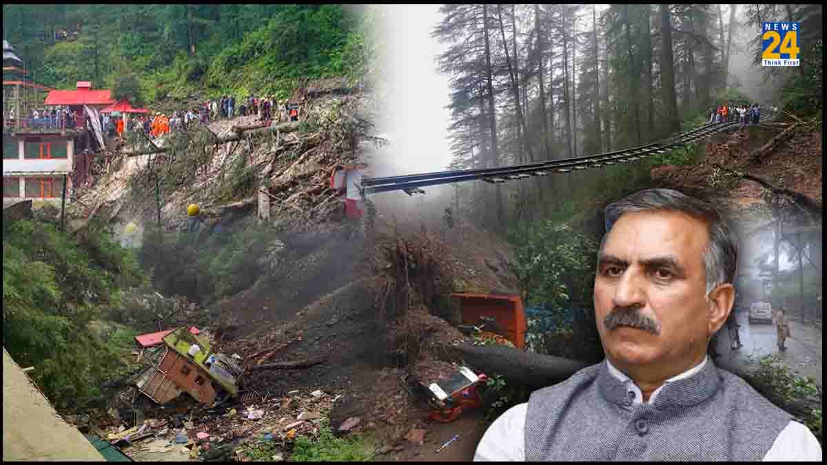 बारिश से हिमाचल को मिला 'पहाड़ सा दर्द', सीएम बोले- 10,000 करोड़ के नुकसान की भरपाई में लगेगा वक्त