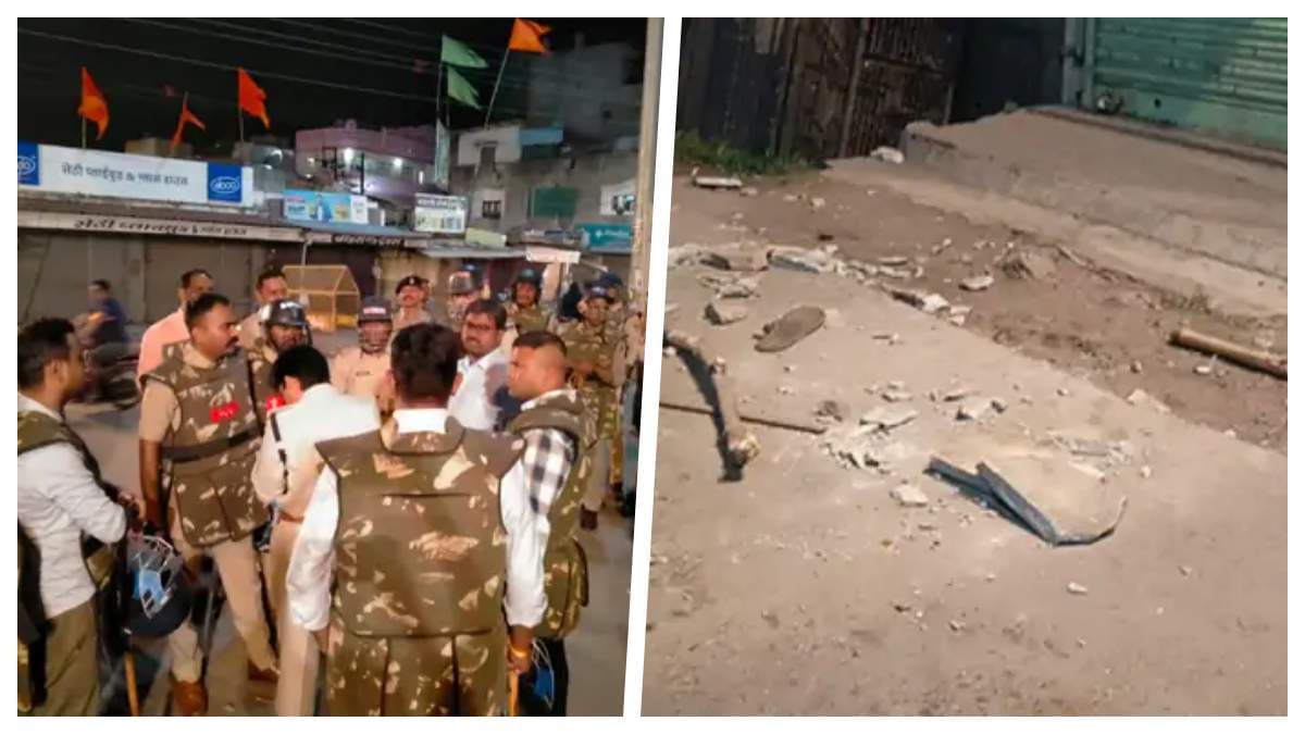 MP के खंडवा में कांवड़ यात्रा में हुआ पथराव, इस वजह से अचानक मच गई भगदड़