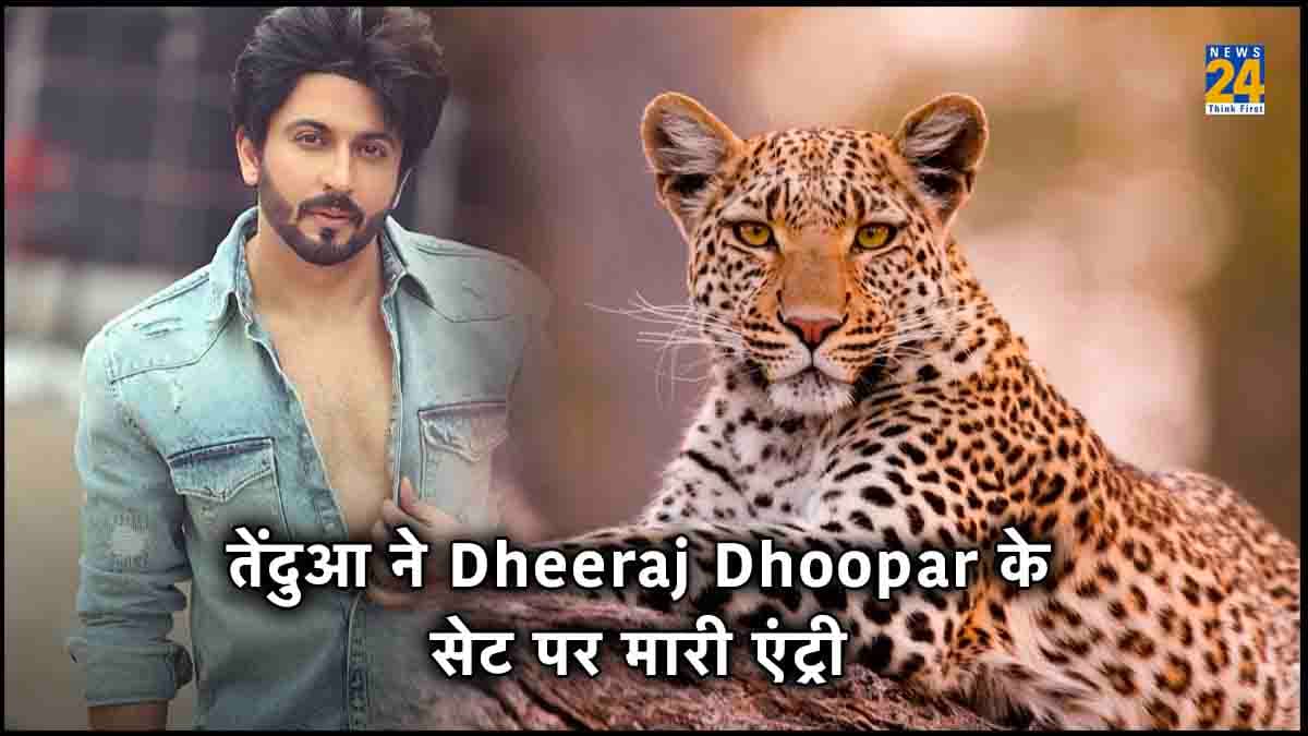 Dheeraj Dhoopar के शो में चलती शूटिंग के बीच सेट पर घुसा तेंदुआ, डर के मारे ऐसी हुई सबकी हालत