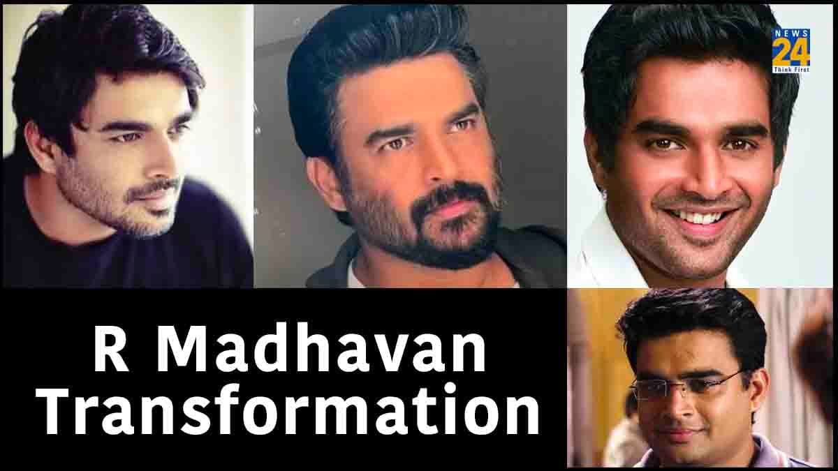 R Madhavan Transformation: वक्त के साथ कैसे बदले आर माधवन के लुक, देखें चॉकलेटी एक्टर से लेकर साइंटिस्ट तक ट्रांसफॉर्मेशन