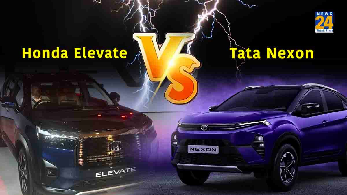 Honda Elevate या फिर Tata Nexon कौन सी SUV आपके लिए बेस्ट?, जानें कंपैरिजन