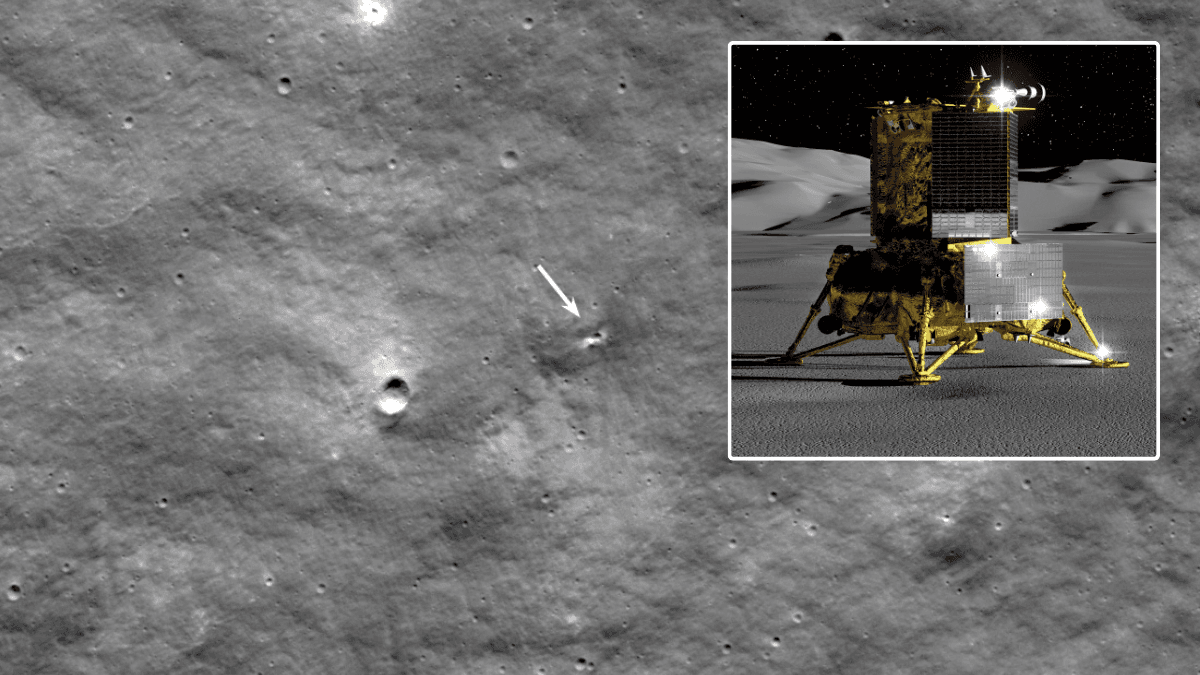 चंद्रमा पर रूस के Luna-25 ने कर दिया 10 मीटर चौड़ा गड्ढा, NASA ने दिखाई क्रैश लैंडिंग की जगह