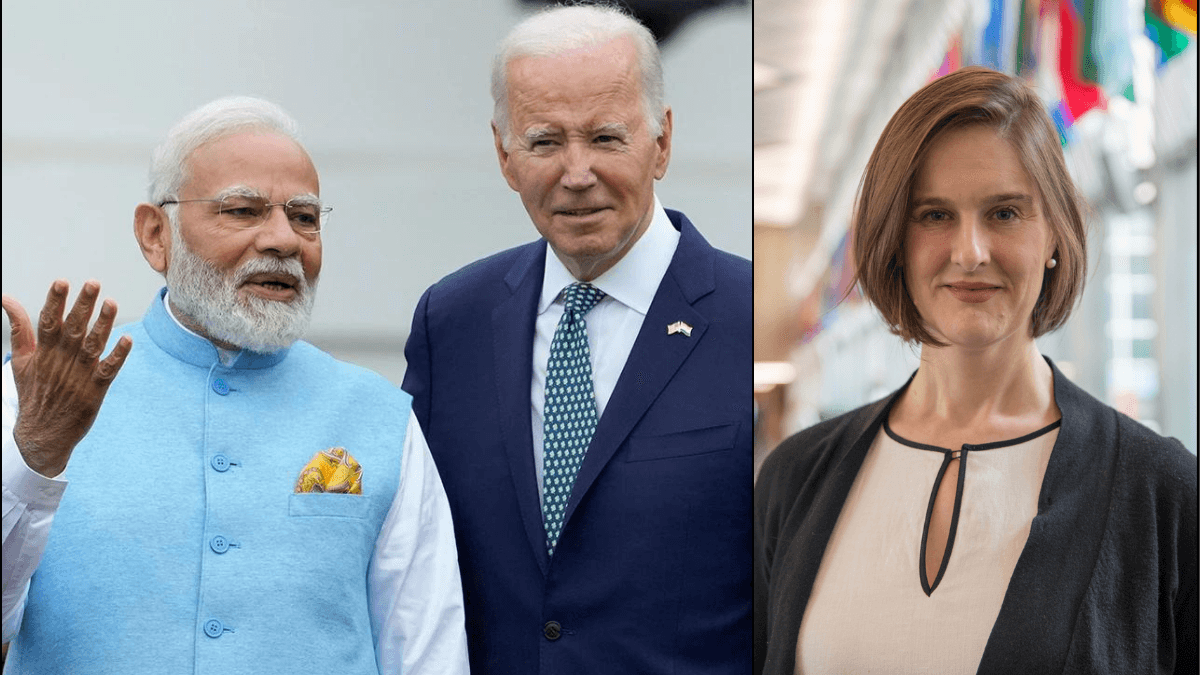 VIDEO: बाइडेन की प्रवक्ता की फर्राटेदार हिंदी सुनकर हर कोई हैरान, दिल्ली से है खास कनेक्शन