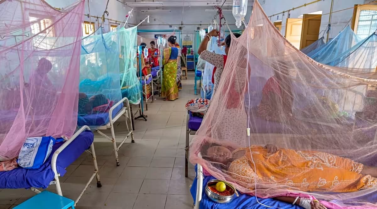 डेंगू के कहर के बीच बंगाल में तृणमूल बनाम भाजपा 'मच्छरदानी'