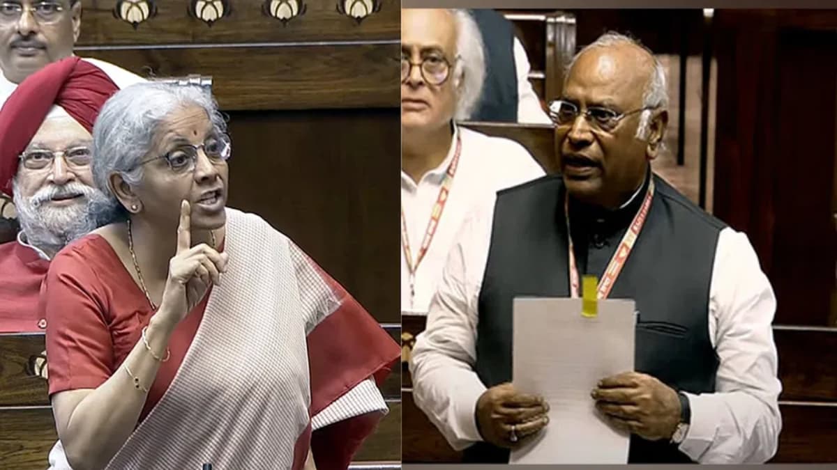 पार्टियों को 'कमजोर' महिलाओं को चुनने की आदत है, खड़गे के बयान पर वित्त मंत्री ने किया पलटवार