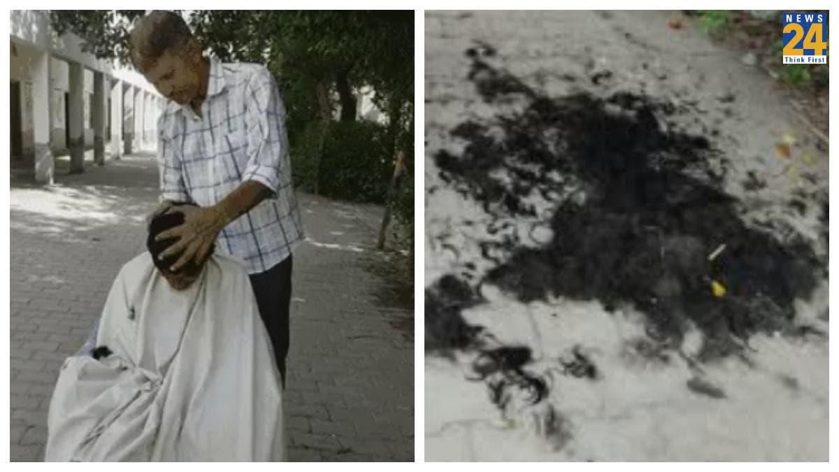 हेयर स्टाइल मार रहे 10-12वीं के स्टूडेंट्स को प्रिंसिपल ने सिखाया सबक; स्कूल में नाई बुला करा दिया 30 का मुंडन