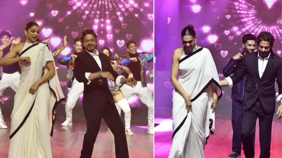 Jawan संग फिर नजर आईं Deepika Padukone, साड़ी में 'गदर' मचा रही एक्ट्रेस; देखें VIDEO