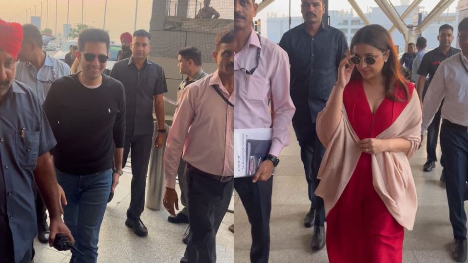 Parineeti Raghav Wedding: होने वाली दुल्हनिया संग उदयपुर पहुंचे राघव, ढोल-नगाड़ों से हुआ स्वागत